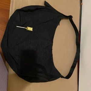 SOLD !!! Large baggu crescent bag —black